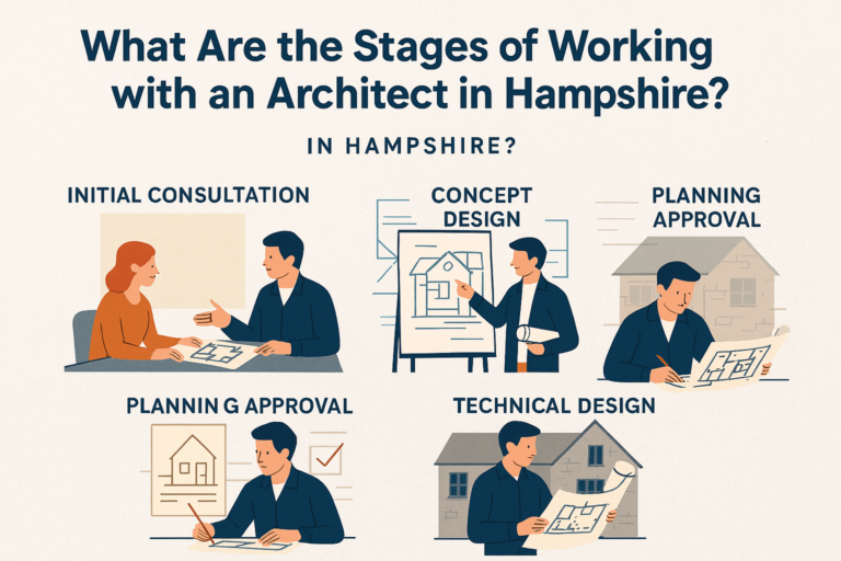 What Are the Stages of Working with an Architect in Hampshire